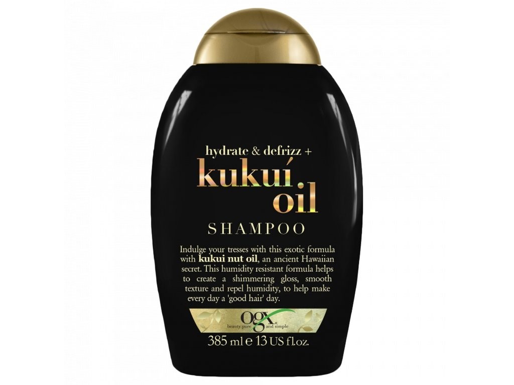 Image pro obrázek produktu OGX hydratačný šampón KUKUI olej proti krepatosti 385ml