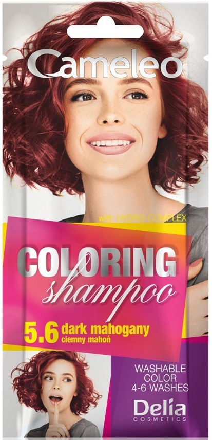 Image pro obrázek produktu CAMELEO Coloring Shampoo dark mahogany sachet 40ml
