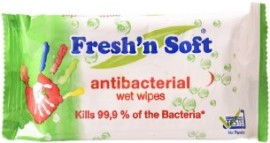 Freshn soft vl. utierky na ruky antibakterialne 15ks