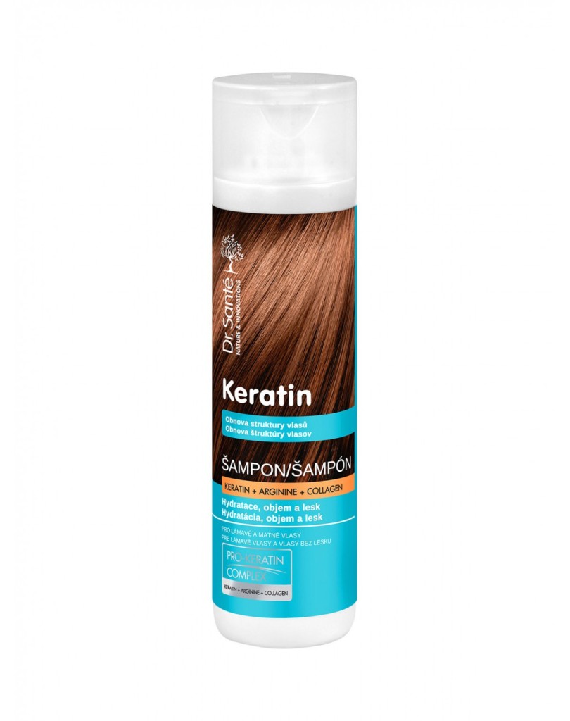 Image pro obrázek produktu Dr. Santé Keratin šampón na vlasy s výťažkami keratínu 250 ml