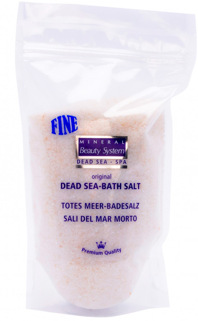 Image pro obrázek produktu Mineral Beauty 100% NATURAL jemne zrnitá prírodná morská soľ do kúpeľa vrecko 500 g