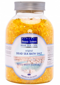 Mineral Beauty LEMON GRASS prírodná morská soľ do kúpeľa 500g