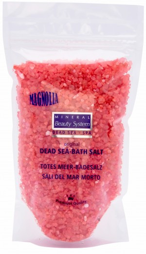 Image pro obrázek produktu Mineral Beauty MAGNÓLIA prírodná morská soľ do kúpeľa vrecko 500g