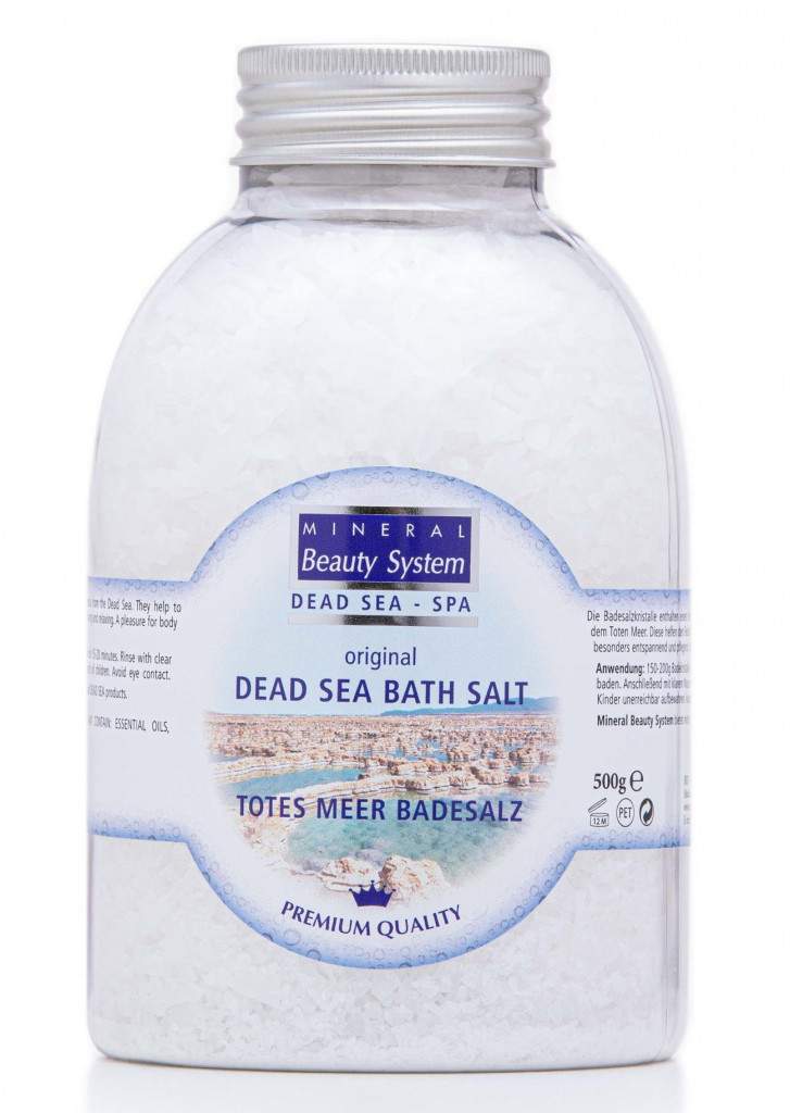 Image pro obrázek produktu Mineral Beauty 100% NATURAL granulovaná prírodná morská soľ do kúpeľa 500g