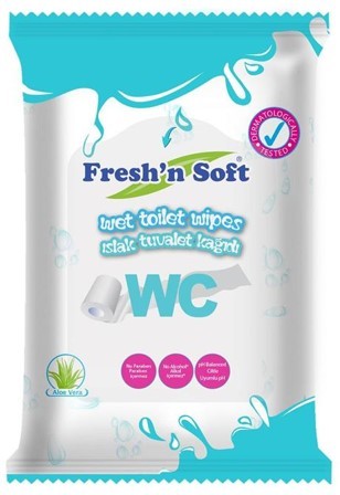 Image pro obrázek produktu Freshn soft vlhky toaletny papier VEGAN 60ks
