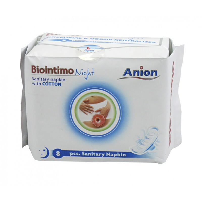 Image pro obrázek produktu BIOINTIMO aniónové vložky nočné 8ks