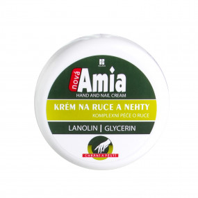 Amia krém na ruky a nechty s lanolínom a glycerínom 250 ml