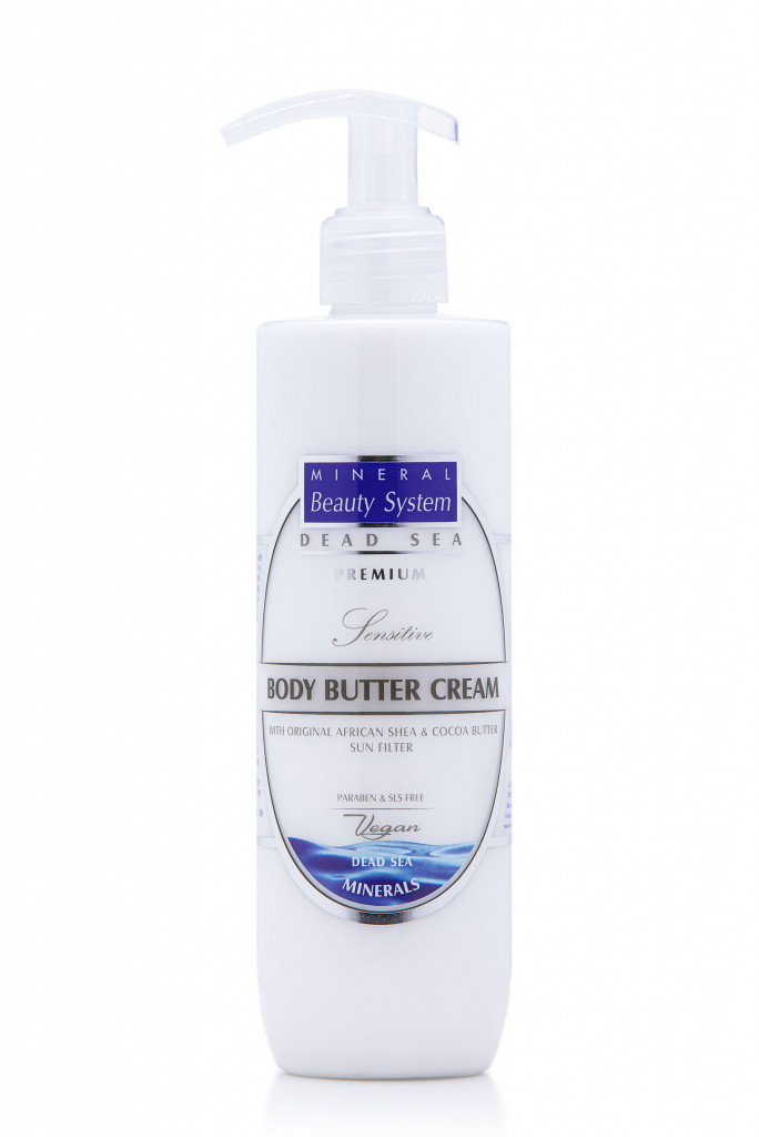 Image pro obrázek produktu Mineral Beauty Telový maslový krém (Body Butter Cream) Vegan Dead Sea Minerals 300 ml
