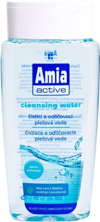 Image pro obrázek produktu AMIA Active čistiaca a odličovacia pleťová voda 200ml