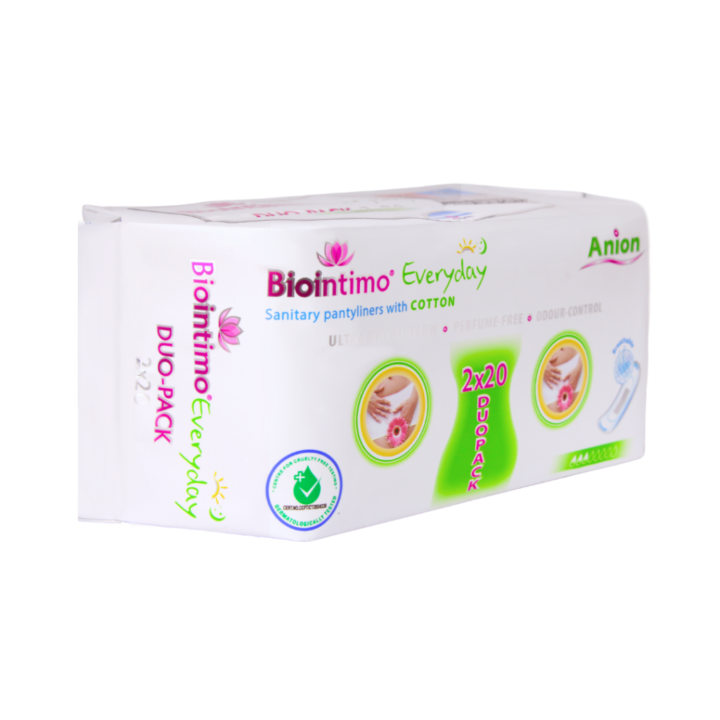 Image pro obrázek produktu BIOINTIMO DUO PACK Aniónové vložky Intimky 40ks