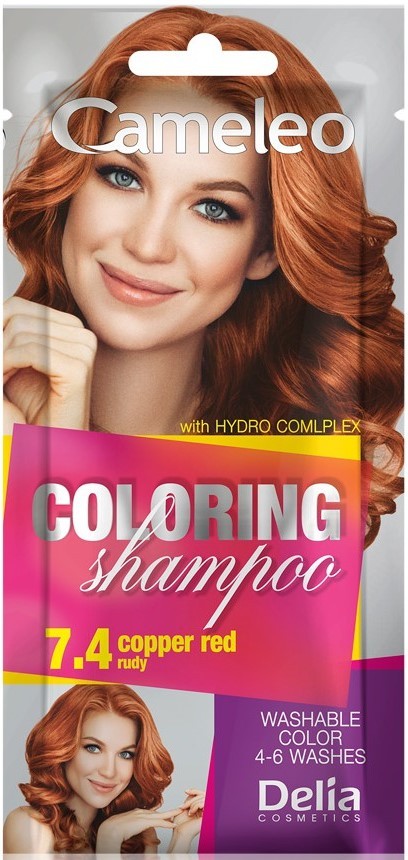 Image pro obrázek produktu CAMELEO Coloring shampoo copper red sachet 40ml