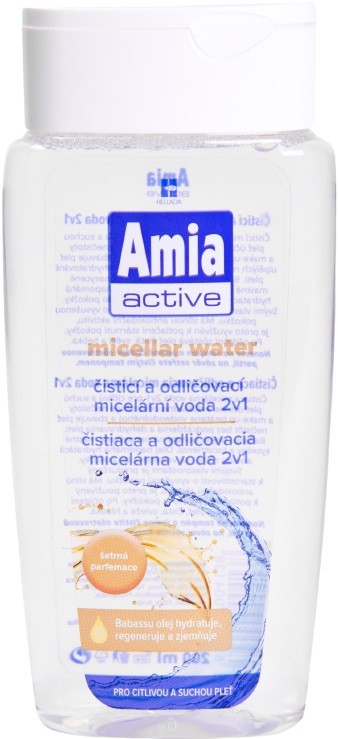 Image pro obrázek produktu AMIA Active 2v1 MICELARNA voda 200ml
