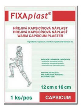 Image pro obrázek produktu FIXAPLAST náplasť hrejivá 12mm x 16mm WARM