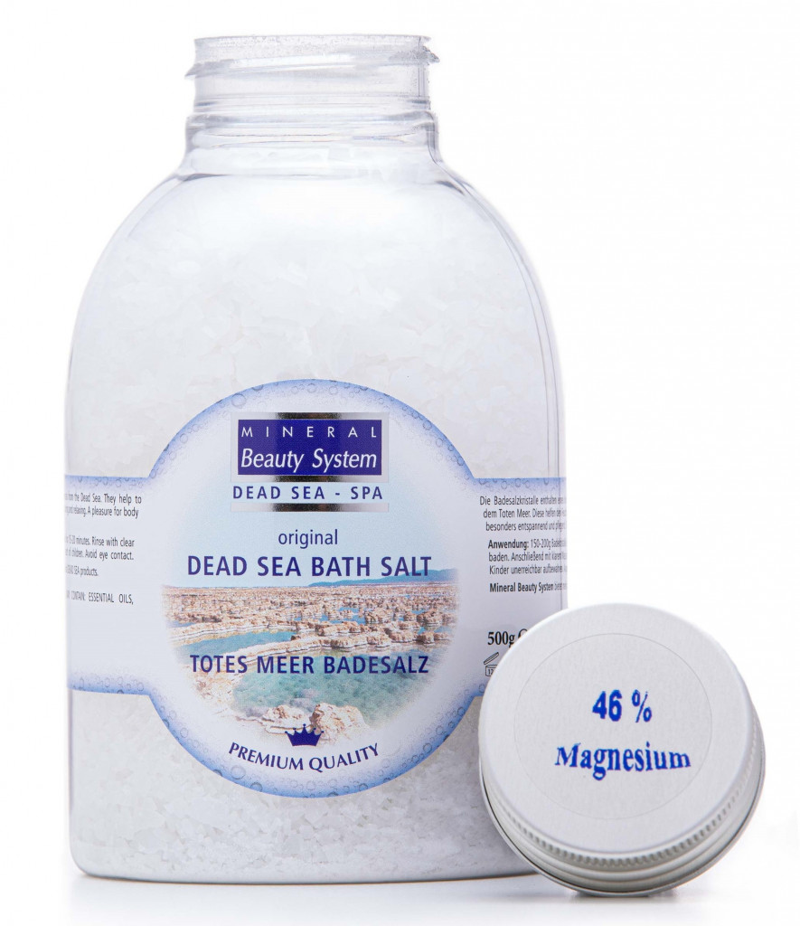 Image pro obrázek produktu Mineral Beauty Soľ z Mŕtveho mora Antistres 46% magnézium 500g